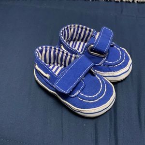Infant Boat Shoes Royal Blue Size 0-3 months